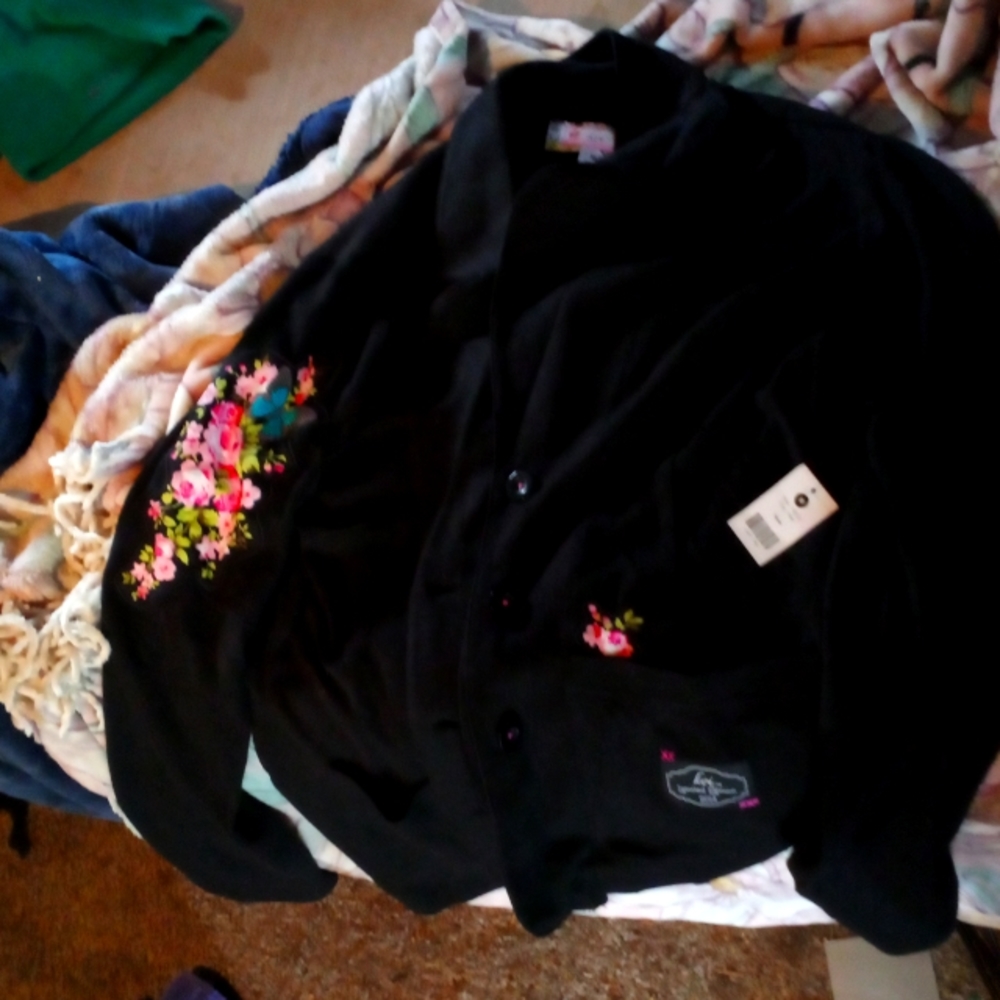 Brand new Koi limited addition cardigan willing to trade for anything vs pink